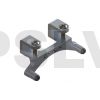 LX0816 Lynx Heli Innovations Linear Servo Support X Carbon Push Rod Silver 130X